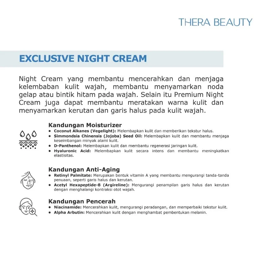 Premium Night Cream Series