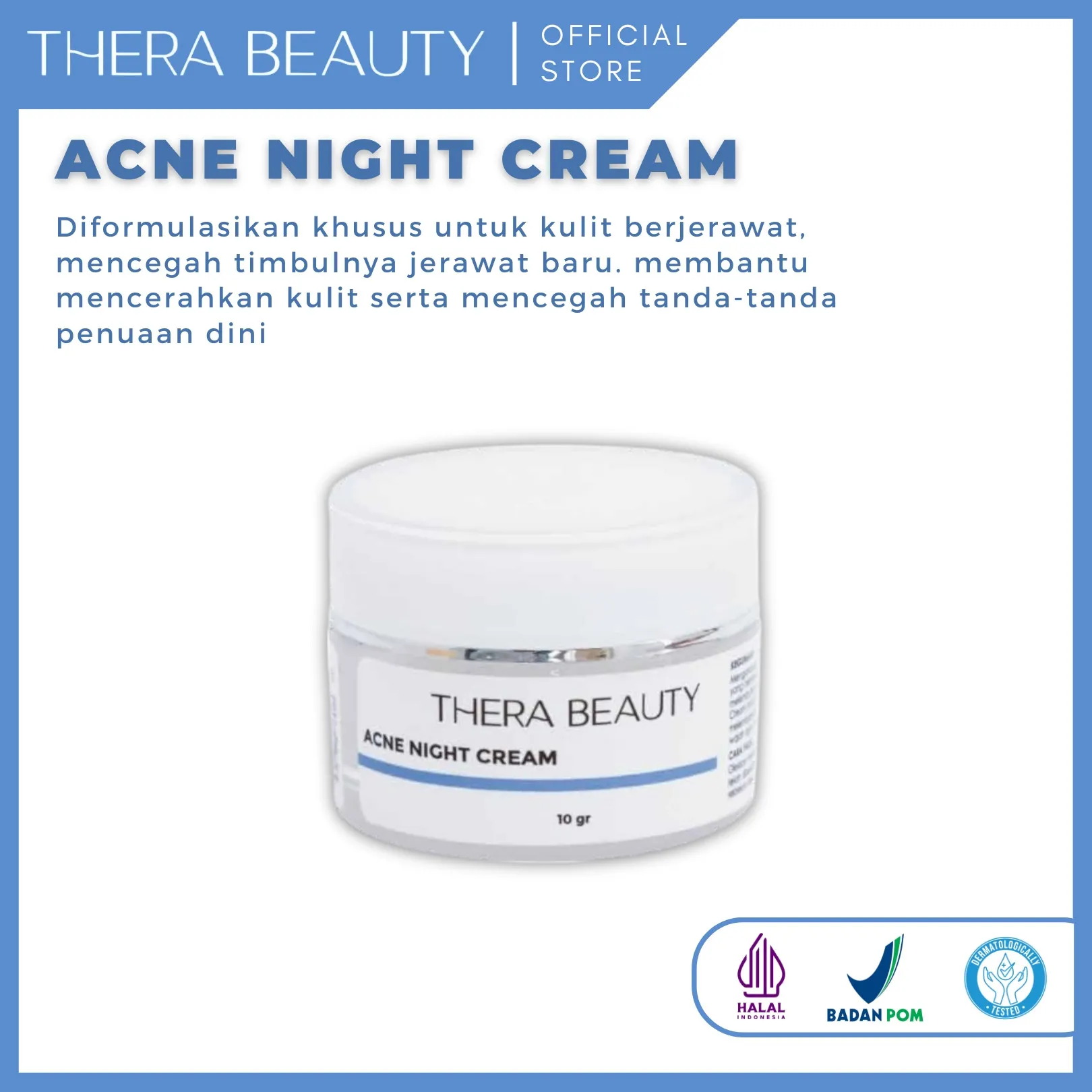 Acne Night Cream Series